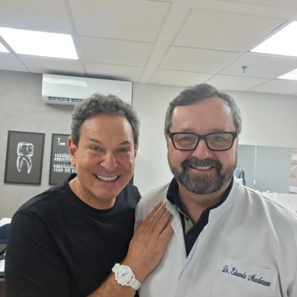 Paciente com Dr. Eduardo Martinusso